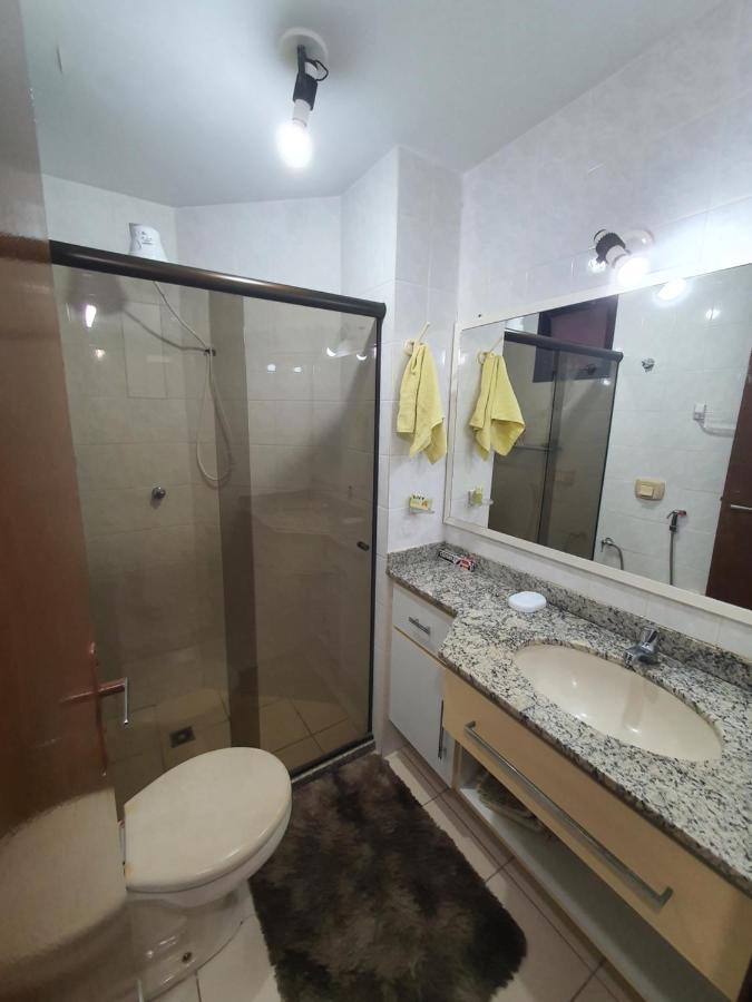 Apartamento Quadra Praia Com Vista Mar กวาราปารี ภายนอก รูปภาพ